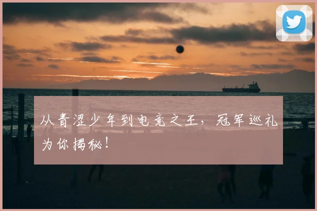 从青涩少年到电竞之王，冠军巡礼为你揭秘！